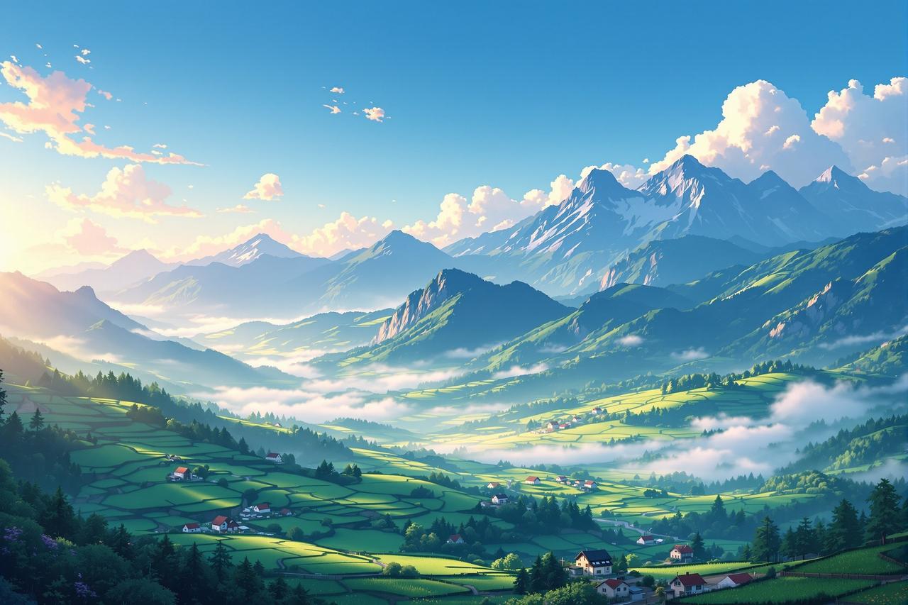 短剧影视 - 山野疗愈系列 - 逃离城市喧嚣，在山野间寻找内心的宁静。四部以自然为背景的治愈短剧，带您感受四季变换、山间生活的美好。